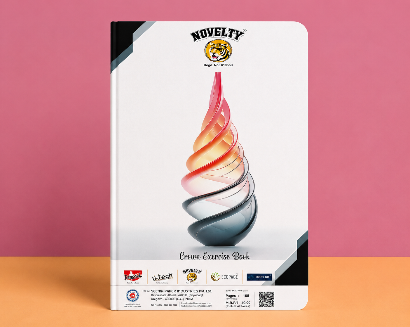 Novelty Crown Notebook