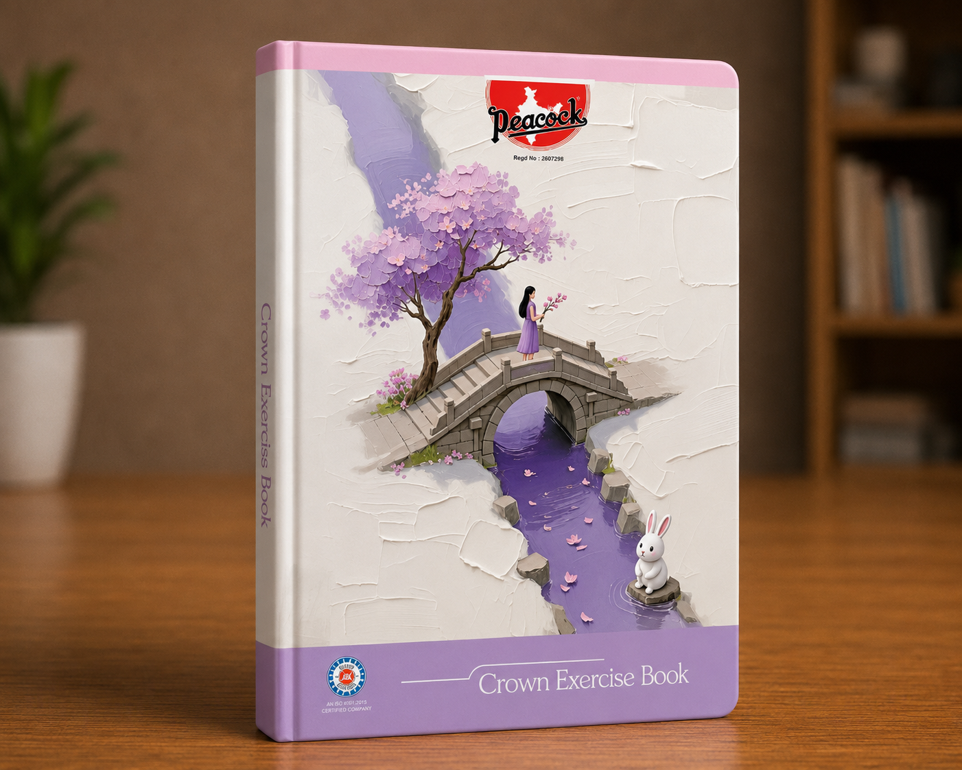 Peacock Crown Notebook